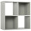 Charles Jacobs (No Drawers) Charles Jacobs Grey 4 Cube Open Book Shelf Storage Unit 1