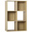 Charles Jacobs (No Drawers) Charles Jacobs Oak 6 Cube Open Book Shelf Storage Unit 1