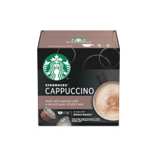 Coffee capsules compatible with NESCAFÉ Dolce Gusto Starbucks Cappuccino, 6 + 6 pcs.