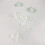 Fersenschoner 5 Paar Transparent 4