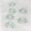 Fersenschoner 5 Paar Transparent 3