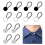 12 Pack Button Waist Extender for Jeans – No Sew Pants Extender Button  10 mm 7