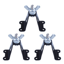 3X 1/10 Schonen Reifen Halter, Metall Hinter Ersatz Reifen Halterung Rad Halter TräGer für 1/10 Axial Scx10 Rc4Wd D90 Cc01 Rc Raupen Auto