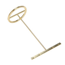 3X Earrings Display Stand Gold Earrings Display Rack T-Shape Earrings Showcase Golden Large