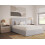 (Double, Light Grey) Snuggle Beds Holden Ottoman Bed Frame 1