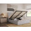 (King, Light Grey) Snuggle Beds Holden Ottoman Bed Frame 2