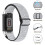 Fitbit Charge 5 -ranneke nailonharmaa / musta 2