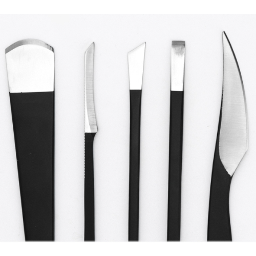 Pedicure Knife Set 5-Pack Black 1