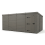 20x9 Pent Composite Shed Tanalised (Single Door, No Windows) 2