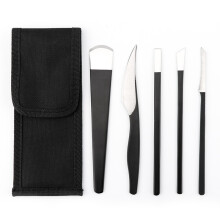 Pediküremesser-Set, 5er-Pack Black