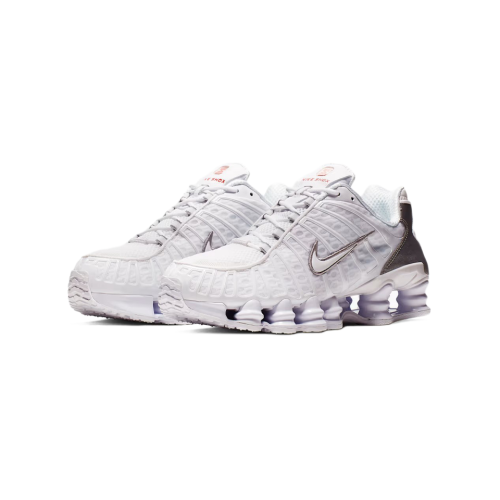 Nike Nike Shox TL Trainers White Metallic Silver UK 11 2