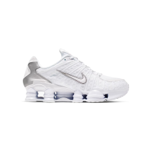 Nike Shox TL Trainers White Metallic Silver UK 11