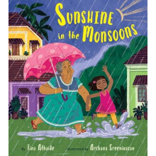 Sunshine in the Monsoons by Tina Athaide Hardcover Book