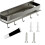 Adhesive Spice Rack Wall Mount Organizer with Hooks Kitchen Shelf 1