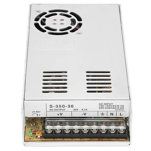 36V 350W Power Supply for CCTV Camera AC DC Converter Adapter