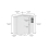 6x5 Pent Composite Shed Tanalised (Single Door, With Windows) 4
