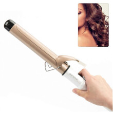 Revolutioneer je haarstyling: krultang met toermalijnkeramiek, instelbare temperatuur van 80C tot 210C, lcd-display, anti-verbrandi