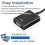USB til HDMI-adapter, USB 3.0/2.0 til HDMI-lyd- og videoadapter, HD 1080p-videografikkabelkonverter til pc, bærbar compu 3