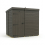 7x5 Pent Composite Shed Tanalised (Single Door, No Windows) 2