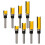 8Pcs Flush Trim Router Bits Top Bearing Router Bit 1/4 Inch Shank Straight Pattern Template Router Bit 1