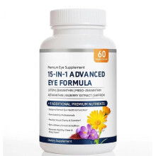 15-IN-1 EYE FORMULA 60 Capsules - Blue Light Protection, Vision Support, Lutein Formula