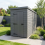 4x10 Pent Composite Shed Tanalised (Single Door, No Windows) 1