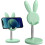 Bunny Phone Stand Quick Adjust Angle Height Desk Case Friendly All Phone iPad Kindle 1