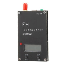 Portable 88-108MHz 2000m LCD Digital Display FM Transmitter 500mW Output