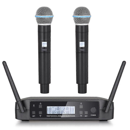 GLXD4 Professional UHF Wireless Handheld Mic System for Stage Speech Wedding Show Band P