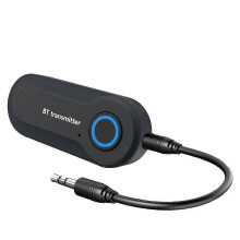 USB Bluetooth Audio Receiver Removable 3.5mm Jack PC TV Music Adapter Transmitter