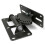 Rotating Heavy Duty Universal Surround Speaker Wall Ceiling Mount Bracket 60kg 132lbs 1