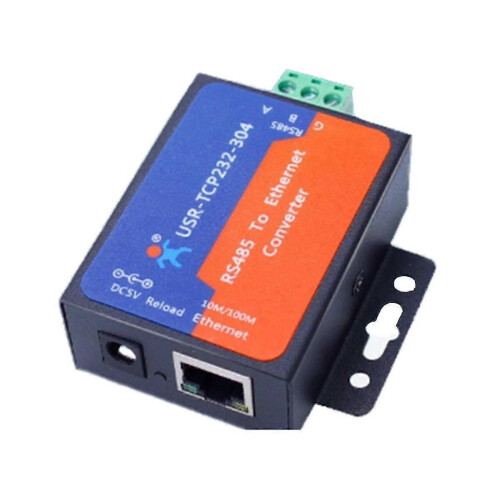 Convertitore da Modbus RS485 a Ethernet, server TCP232-304, supporto per DHCP e DNS per la trasmissione dati.