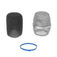 Shure Beta57a/Beta87a Metal Mic Windscreen Black Foam Filter