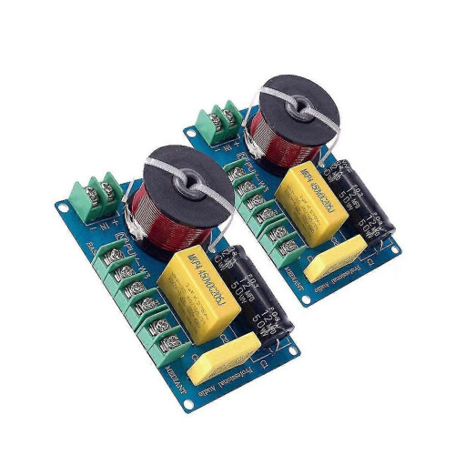 st 200W 3-vägs HiFi-högtalarfilter stereo diskant basfilter