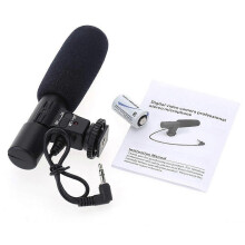 Professional Universal Video Microphone for DSLR Camera Perfect Sound Recording