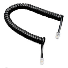 Przewód przedłużający telefoniczny w kolorze czarnym, 5,7 stopy