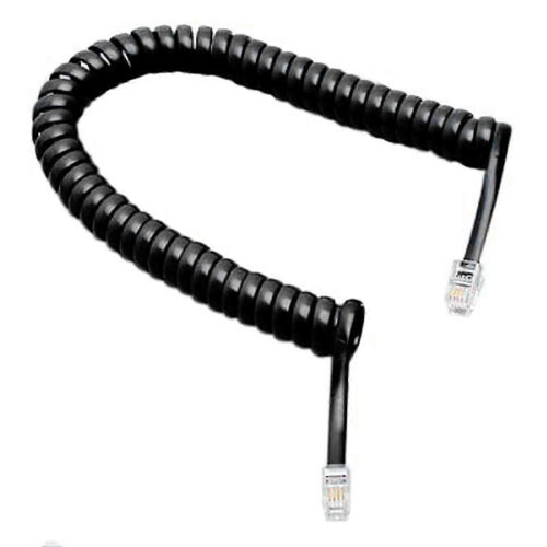 1,7 m svart telefonförlängningssladd