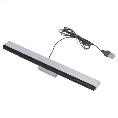 Wired Wii Replacement Sensor Bar with USB IR Receiver for Nintendo Wii Game Accessories