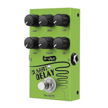 Classic Delay Guitar Effect Pedal True Bypass 600ms for Electric Guitar Bass