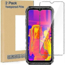 2X Härdat Glas Skärmskydd för Ulefone Power Armor 18T Klar Film