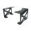 Slim Stealth Under Desk Mount Holder Compatible with Disc Digital Edition Console 1