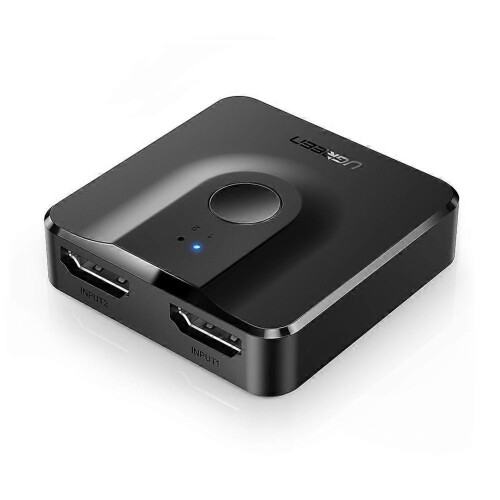 Splitter/switcher UGREEN 4K HDMI 2 in 1 per Xbox, TV, computer e monitor.
