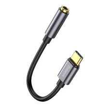 Convertitore audio HiFi mini portatile BASEUS L54 da Type-C maschio a 3,5 mm femmina con cavo compatibile.