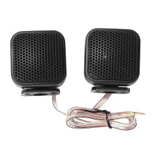 2pcs Portable Car Tweeter TP-004A Builtin Crossover Universal Fit for All Car Audio System