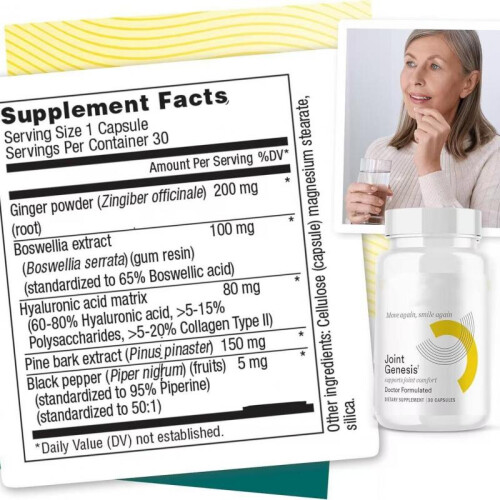 Joint Genesis Joint Supplement Capsules, 30 Count 2