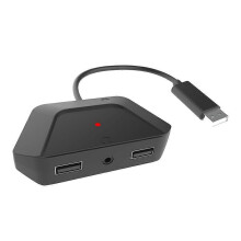 Konwerter klawiatury i myszy JYS-NS200 z dźwiękiem 3,5 mm do Switcha, PS4, Xbox One, PS3