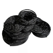 Guaina isolante in nylon intrecciato espandibile PET, spedizione diretta, 1M 5M 10M 4-6-8-10-12-15-20-25mm