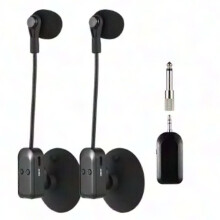 Detachable Suction Cup 2.4G Wireless Mic Receiver for Violin Cello Accordion Speakers