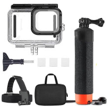 GoPro HERO13/12/11/10 Black Waterproof Dive Case Accessory Kit