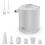Mini USB Rechargeable Camping Light & Air Pump - Tiny Inflator/Deflator with Battery for P 1